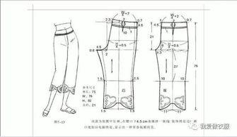 成人复合长裤裁剪图片视频,成人复合长裤制作全过程解析